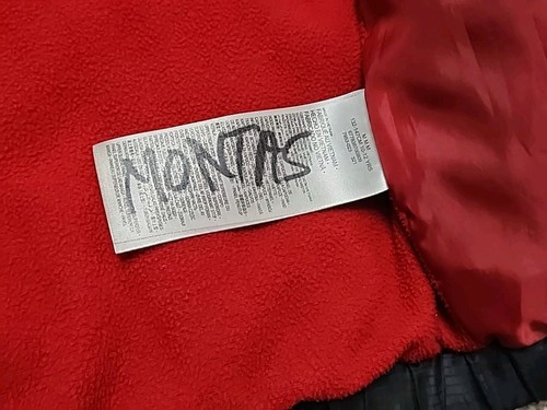 Nike Air Jordan Boys 10-12 Medium Winter Jacket Puffer Coat Black Red Jumpman - Picture 18 of 20
