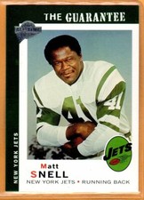 MATT SNELL-New York Jets/2005 Topps Fan Favorites Football Card