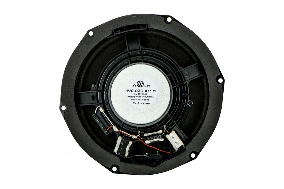 2003-2010 VW Volkswagen Beetle conversível porta frontal sistema de som alto-falante fabricante de equipamento original - Imagem 4 de 4