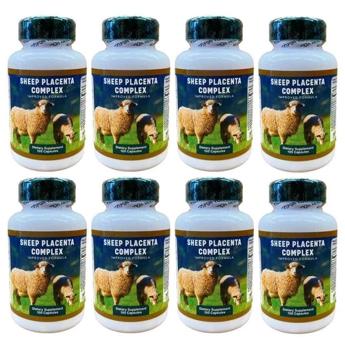 40 Sheep Placenta with Grape Seed, Collagen Vitamin E Zinc4000capsules in total