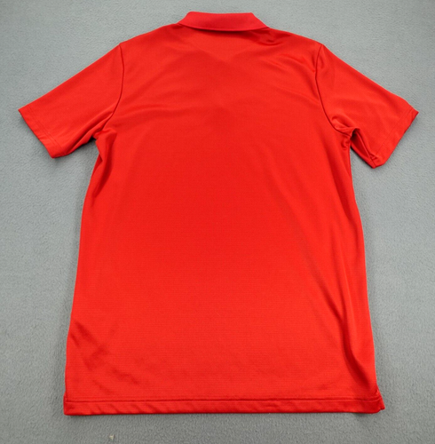 Adidas Polo Shirt Primegreen Men's Red Short Sleeve Size M Golf Preppy Golf - Picture 16 of 16