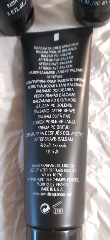 Dunhill Desire x3 Bálsamo para después del afeitado para hombres 3,0 oz cada uno nuevo sin caja Foto 3 de 4