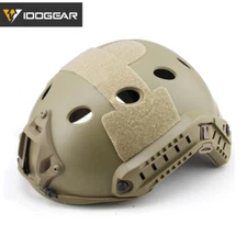 IDOGEAR Tacitcal FAST Helmet PJ Type Adjustment w/NVG Shroud Side Rail  Hunting