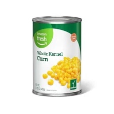Amazon Fresh, Canned Whole Kernel Corn, 15.25 Oz