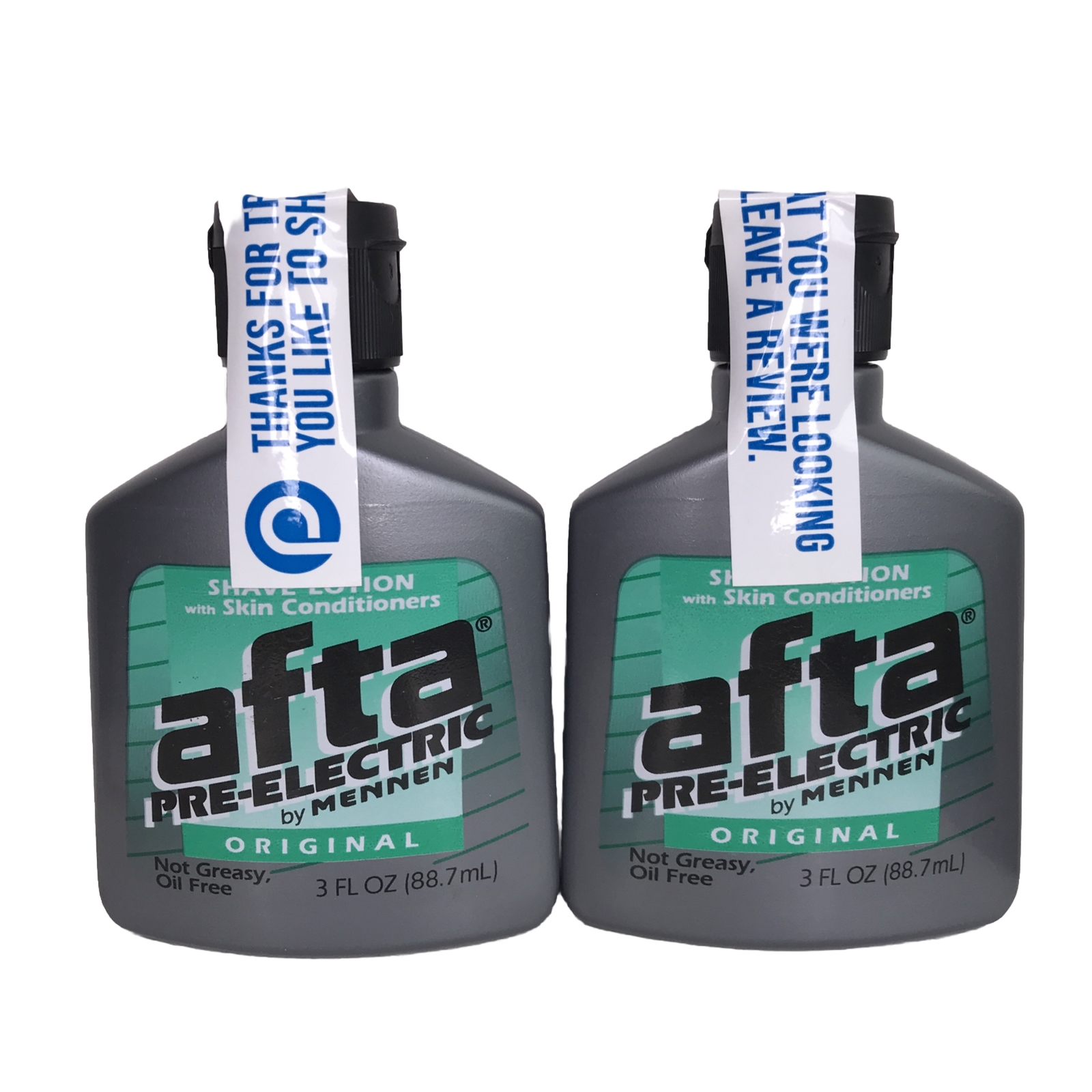*PACK OF 2* Afta PREELECTRIC ORIGINAL Mennen Shave Lotion Skin