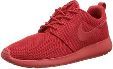 all red nike roshe