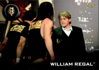 William Regal 2019 Topps WWE NXT Roster Card #49