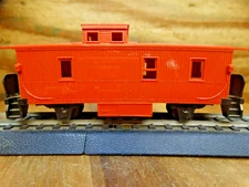 Made in West Germany HO Scale 43' Red Hobby Model Railroad Cupola Caboose