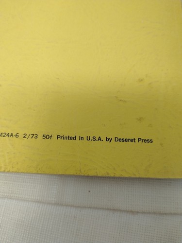 The Scouters Minute Gordon Dunn LDS Mormon Church BSA Scouts Scouting Book 1973 - Picture 6 of 10