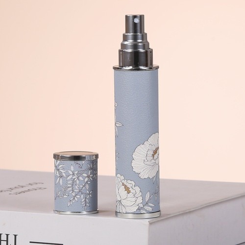 Leather Perfume Atomizer Cosmetic Containers for Travel Cosmetic Dispenser - Picture 9 of 13