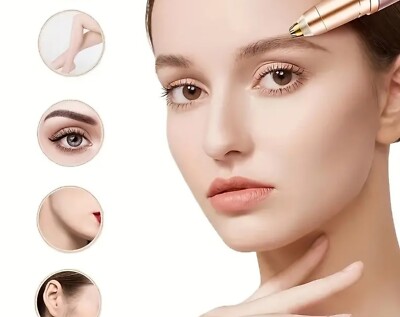 Womens Electric Face Eyebrow Trimmer 
