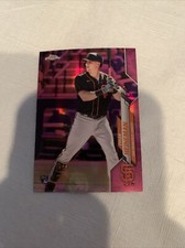 2020 Topps Chrome Update Tyler Heineman RC Pink Wave Refractor # U-36 Rookie