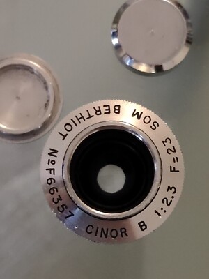 Som berthiot cinor dans objectifs pour appareil photo et