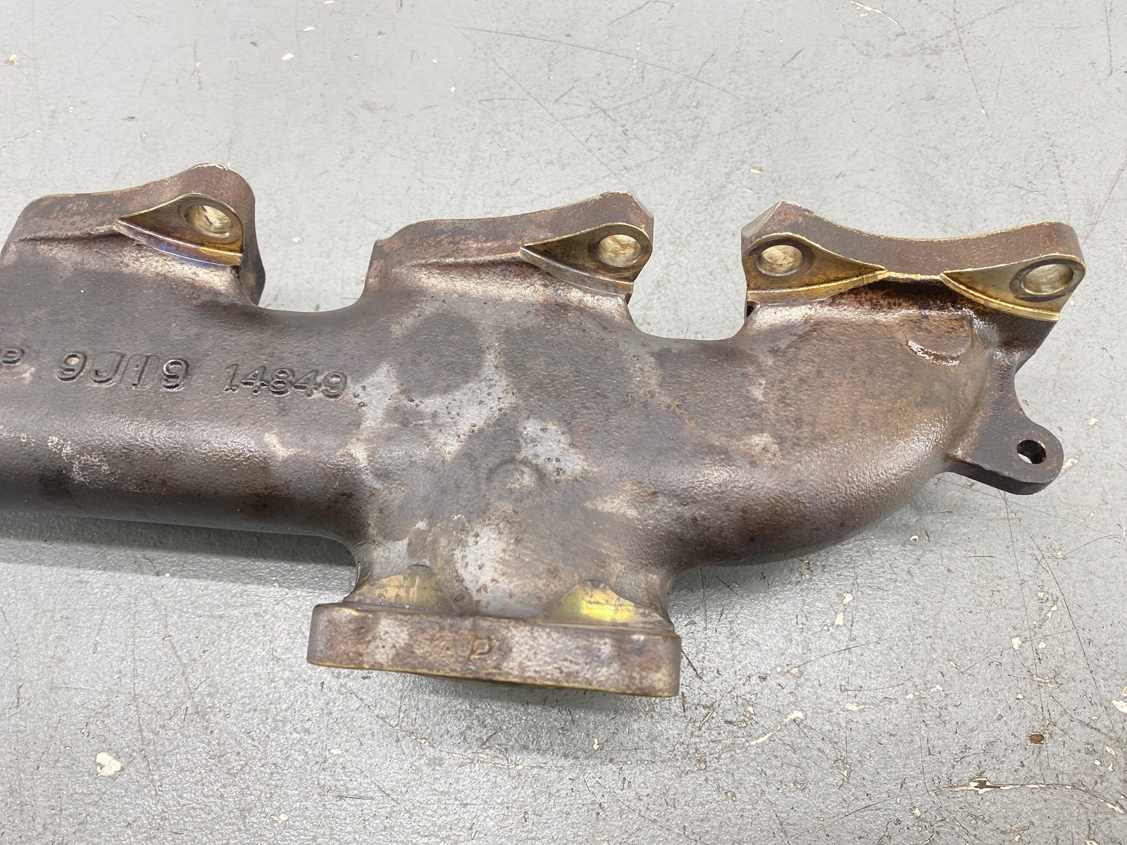 2020-2023 MCLAREN GT 4.0L LEFT SIDE ENGINE EXHAUST MANIFOLD PIPE 22FA008GP OEM