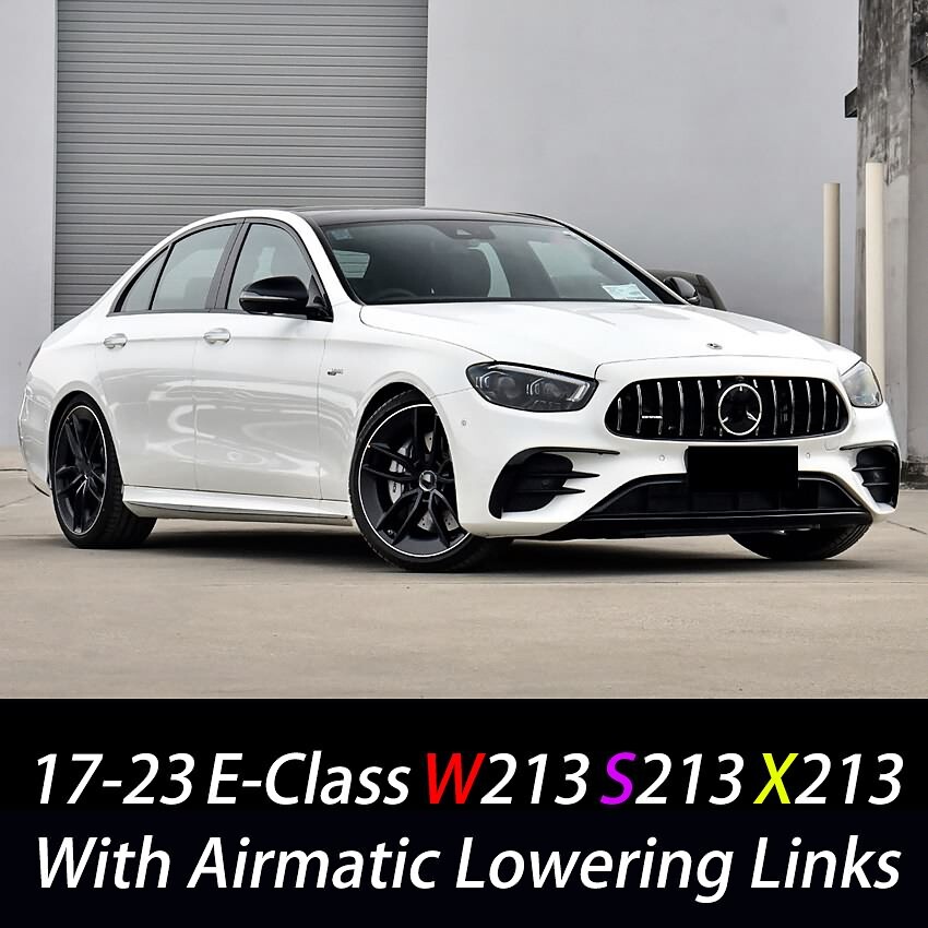 For Mercedes Benz E Class W213 E63S AMG Adjustable Lowering Links