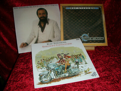 Ray Stevens / 3 Lp's - Rock'n Roll / Entertain (Vinyl + Cover Hervorragend) 70's