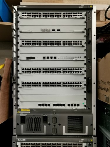 3COM Switch 8814 Core-Switch 10GbE modular inkl. Module | eBay.de