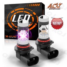 For Jeep Grand Cherokee 1999-2010 2x 9005 Pink Purple Led Fog Lights Bulbs