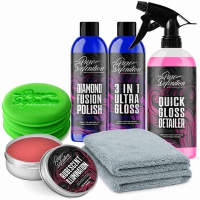 Rot Autopolitur Wachs Farbe Restauration Kit Lack Restaurator Set Pure Definition