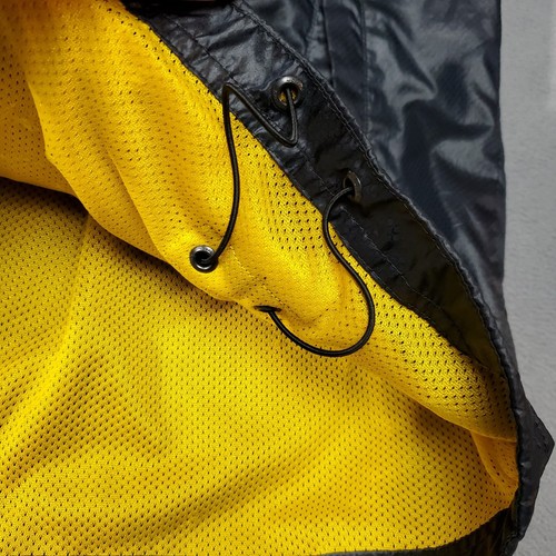 Demarini Jacket Mens Small Pyro Black Long Sleeve Batting Practice Shiny - Picture 7 of 19