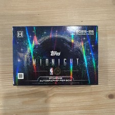 TOPPS MIDNIGHT NBA BASKETBALL 2025-Empty box- no cards 