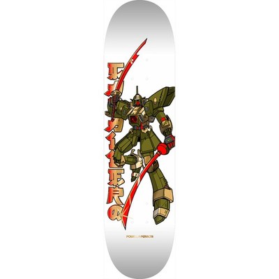 Powell Peralta Skateboard Deck Caballero Gundam White 8.25'' x 31.95''