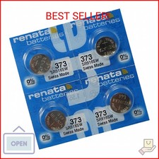 Renata 4 373 Button Cell Watch 0 Hg Mercury Free Batteries