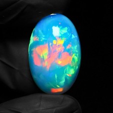 Natural Opal Cabochon 14.55 Ct Natural Welo Opal Gemstone 25x16x8MM