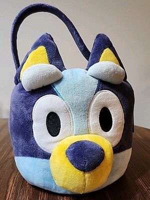 Disney Bluey Childs Play Easter Holloween Plush Basket New W Tags 