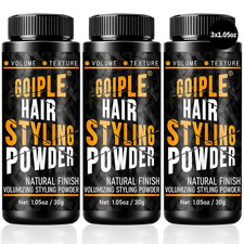 3PCS Hair Styling Powder 1.05Oz Natural Look Styling, Easy to Apply Texture