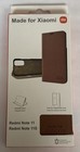 Made For Xiaomi Redmi Note 11 / 11S Schutztasche Echtleder Leder Handy NEU & OVP