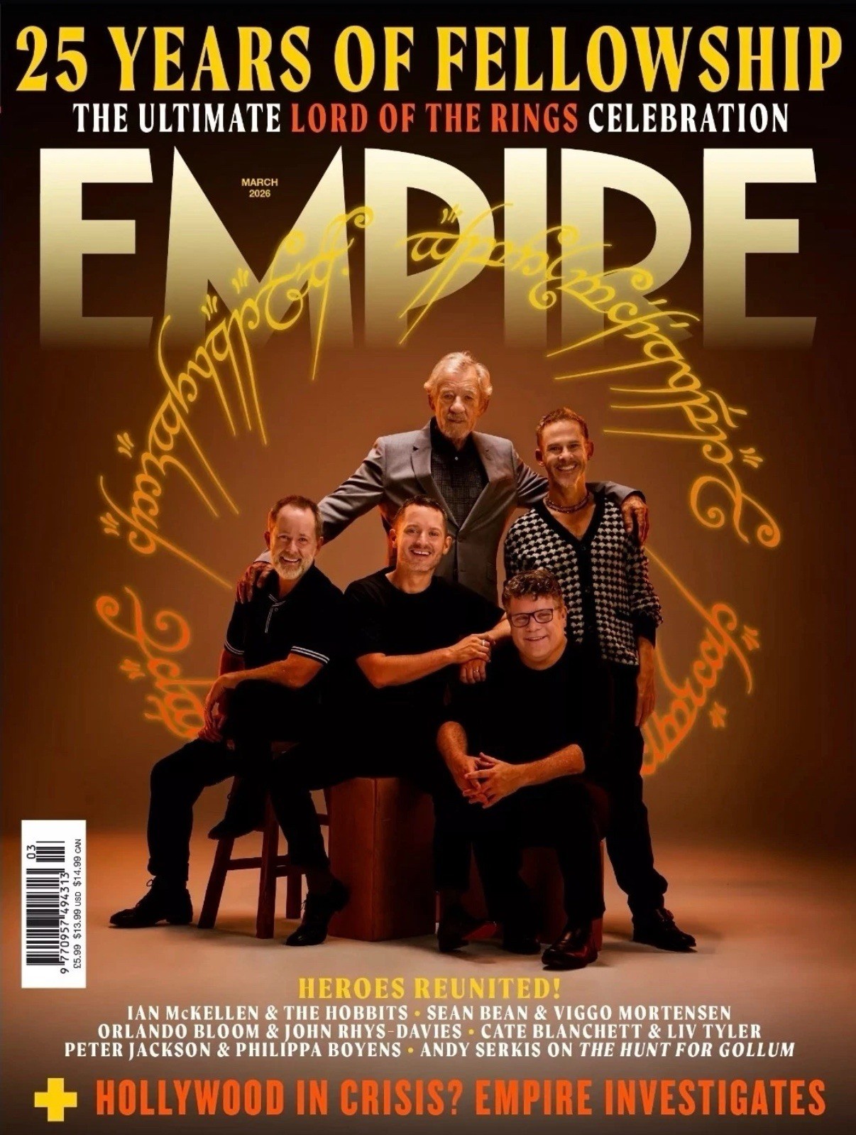 Empire Magazine March 2026 The Ultimate Lord of the Rings Celebration - IN STOCK
