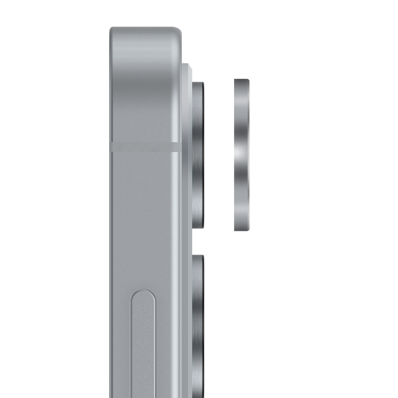Verre de protection caméra S25 Edge Enkay anti-rayure avec contour alu