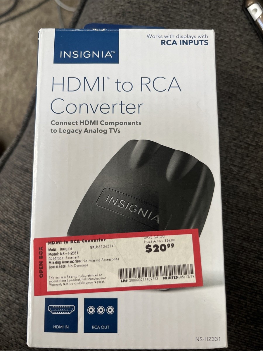 INSIGNIA HDMI TO RCA CONVERTER