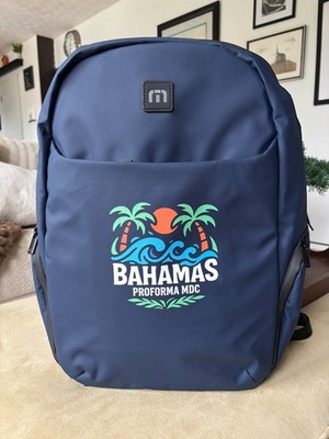 Travis Mathew Recess Backpack TMB109 Navy Blue 18