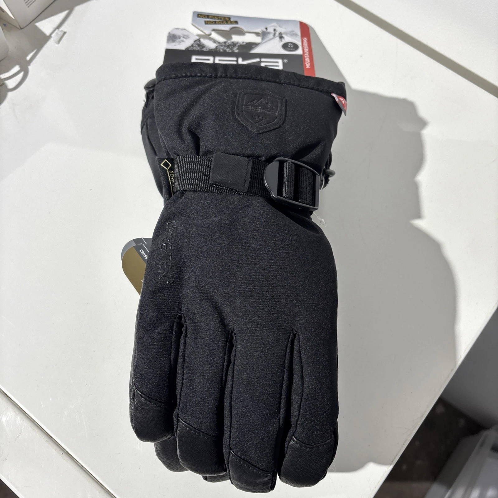 Eska Radiator Gore-Tex 3163 Unisex Ski Gloves Black Size XL (9.5)