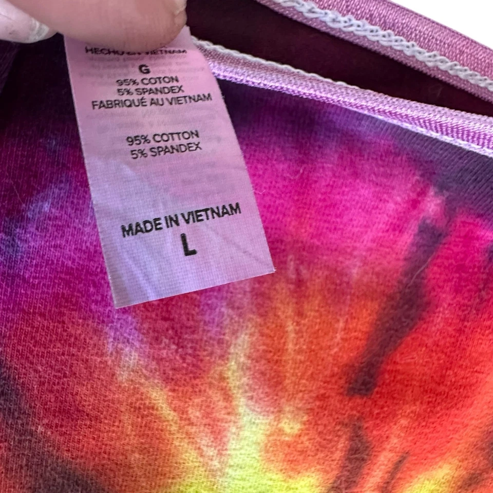 Женские Boyshorts Undies размер большой подростков многоцветный яркий галстук краситель совершенно новый - Изображение 3 из 4