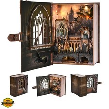 Book Nook Kit, DIY Miniature House Kit for Adults, Teens and Beginners, Dollh...