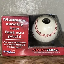 NEW! Smart Planet Smart Ball Radar Pitch Baseball Max Speed 120 MPH MLB Pitcher