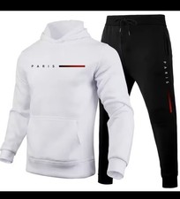 Black and white Set of Hoodie and Pants for Man Any Size Brand New