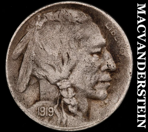 1919-S Buffalo Nickel- Porous- Extra Fine Detail No Reserve #J2060