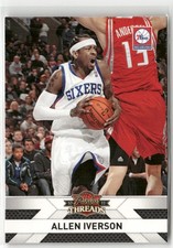 2010-11 PANINI THREADS #63 ALLEN IVERSON PHILADELPHIA 76ERS