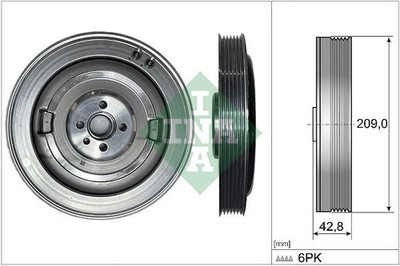 Belt Pulley, crankshaft Schaeffler INA 544 0514 10