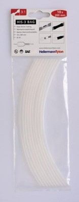 HELLERMANN TYTON SCHRUMPFSCHLAUCH BIS 3:1 WEISS 308-30315