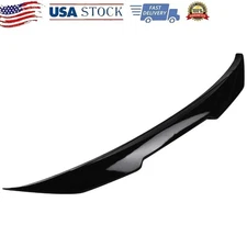 Fits Infiniti 4 Door G25 G37 Sedan PSM Rear Trunk Spoiler Wing Lip Glossy Black