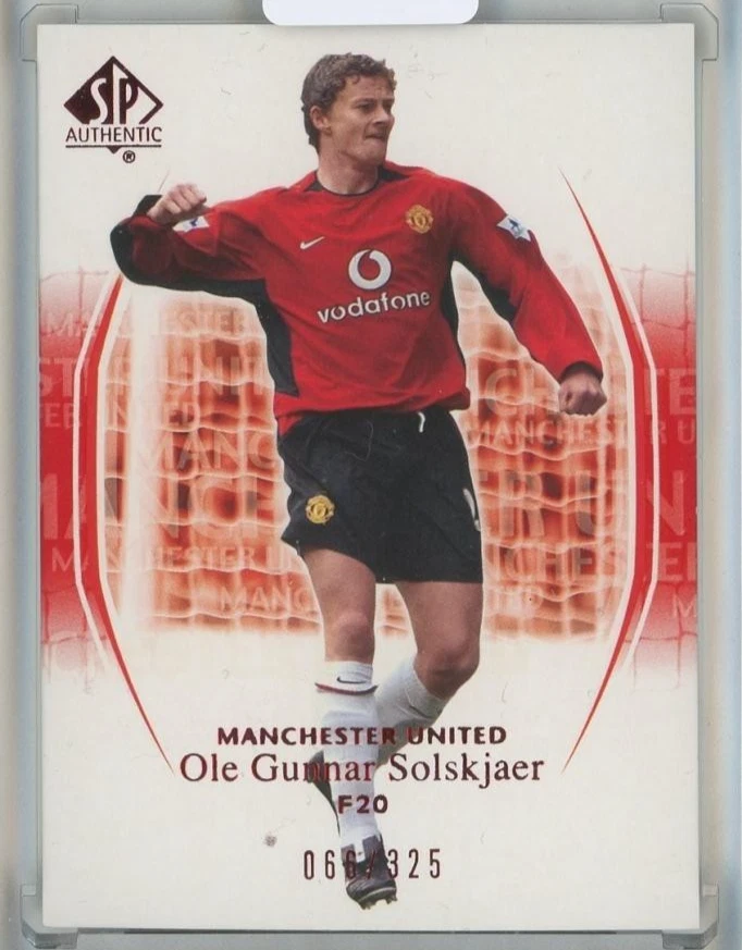 その他 04 SP AUTHENTIC Manchester Utd #10 GOLD 2004 SP Authentic Manchester United Soccer Trading Cards for sale