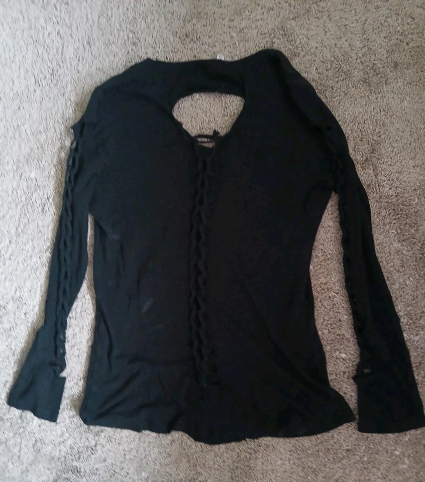 Lote de 6 camisetas Demi Loon de motociclista cortadas em excelente estado usado algumas vezes - Imagem 3 de 4