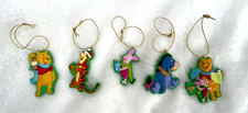 Disney Winnie the Pooh Christmas Ornaments Lot Tigger Piglet Eeyore