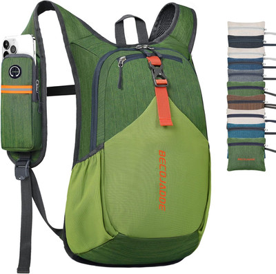 15L Small Hiking Backpack for Men Women Foldable Packable Back Pack Ultralight H
