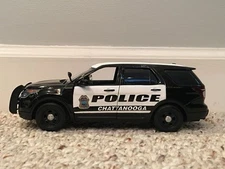 Chattanooga 2017 Tennessee 1/24 Scale Diecast Custom Motormax Police Car